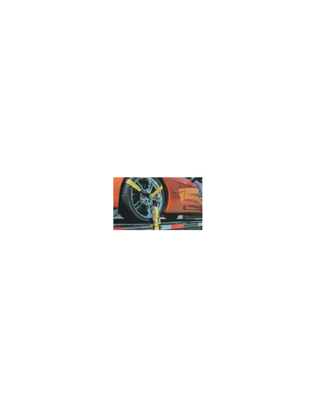 SANGLE ARRIMAGE SPECIALE VEHICULE SUR PLATEAU - 50MM - CERCL