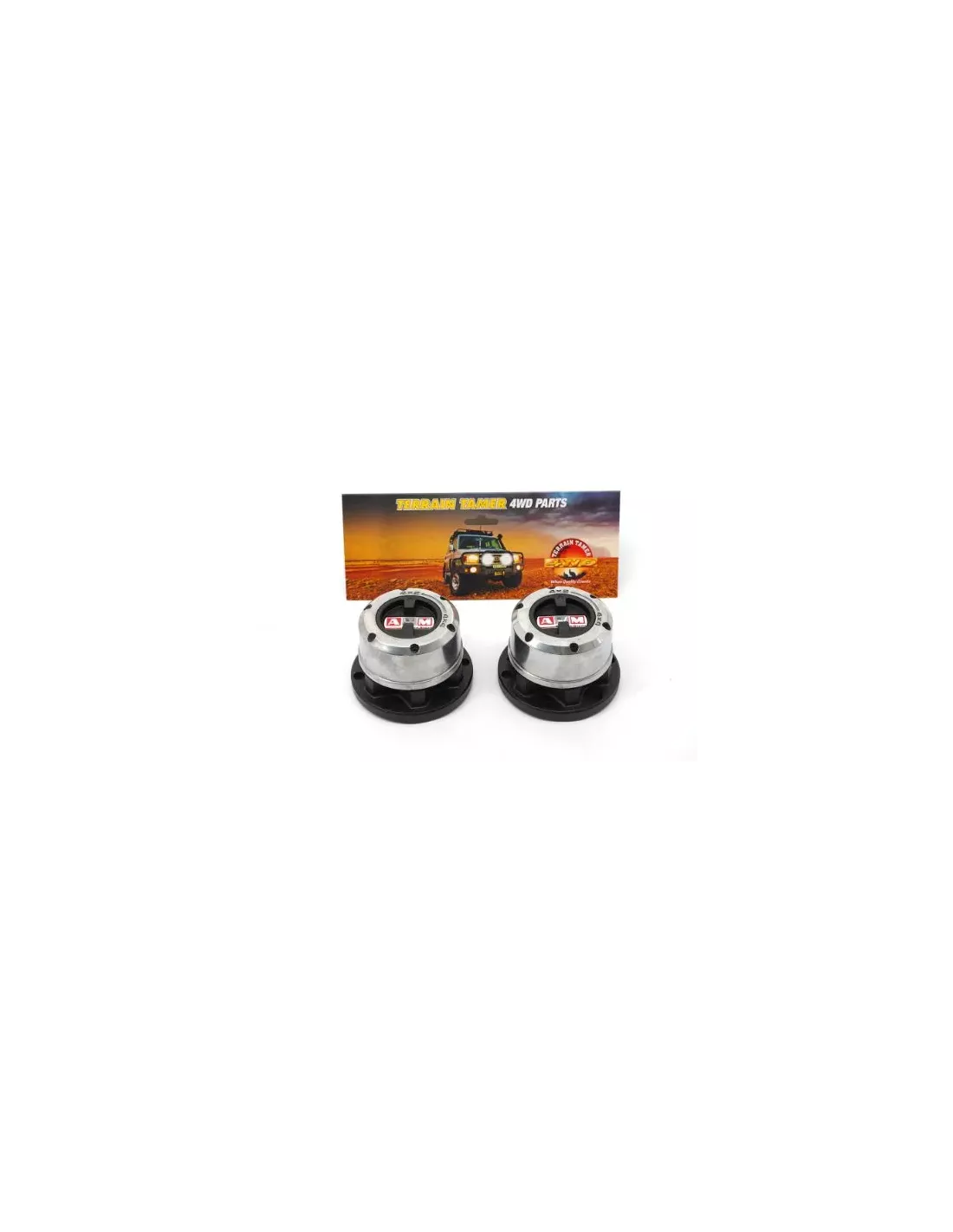 Moyeu AVM avant 26 cannelures 6 boulons Terrain Tamer