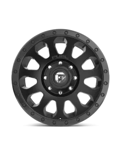 JANTE FUEL VECTOR 8x16 6x139.7 ET20 CB108 MATTE BLACK 2