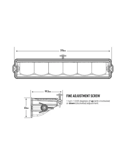 PHARE LED LAZER CARBON-6 SPOT (GEN 3)