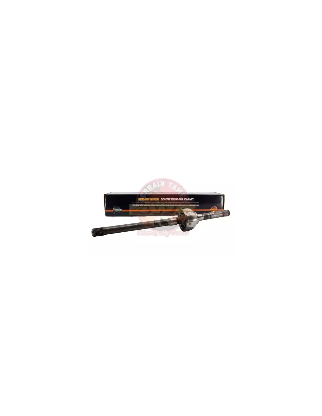 Ensemble cardan et arbre droit Terrain Tamer sans moyeu libr