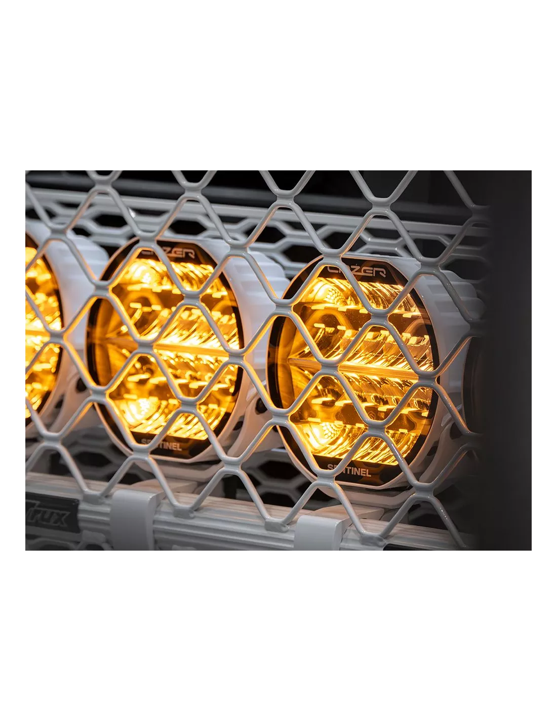 PHARE LED LAZER SENTINEL 9" HIGHLINE - WHITE - Avec feux de