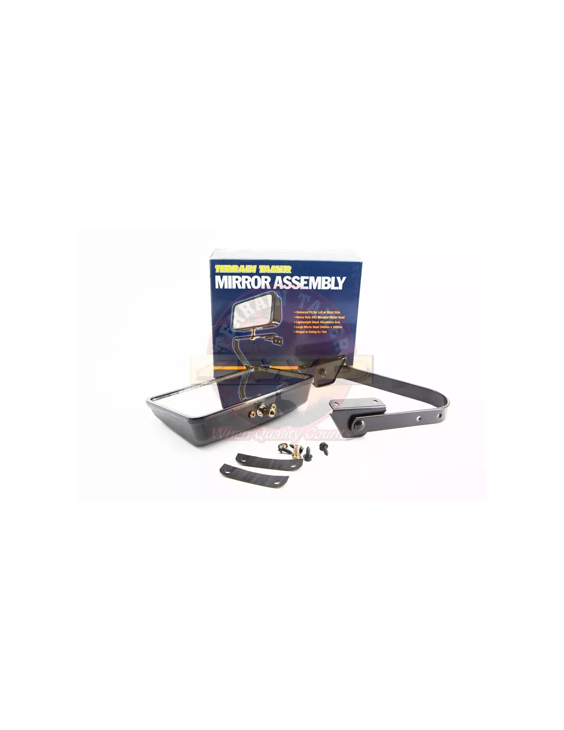 Rétroviseur 1,5" plus court Terrain Tamer CM2033