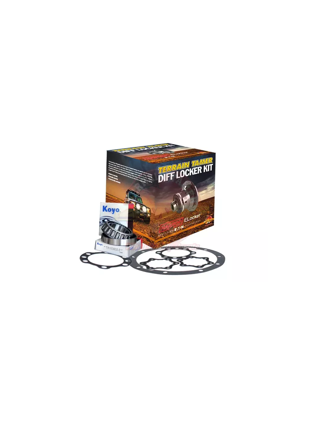 Kit Terrain Tamer E Locker et roulements sans différentiel O