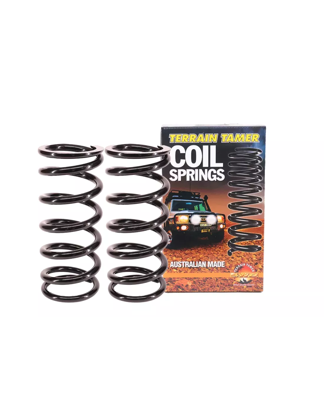 Ressorts arrière 40mm 300kg Defender 110 130 Heavy Duty