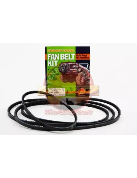 Kit courroie ventilateur direction assistée & clim Patrol GQ