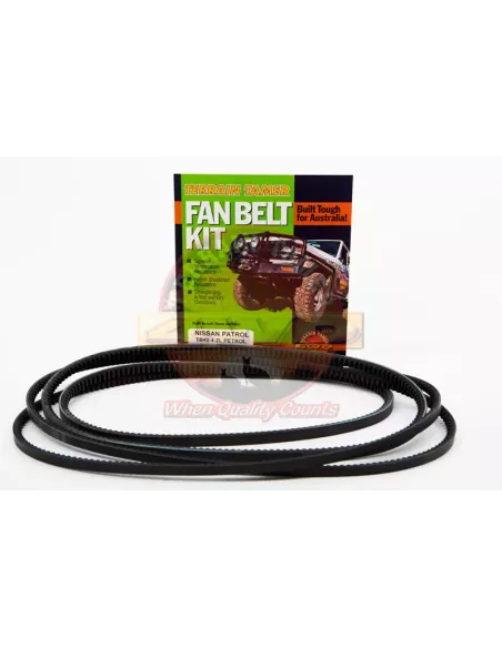 Kit courroies ventilateur, direction assistée & clim TB42 4.