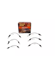 Kit durites de frein tressées suspension rehaussée Terrain T 2