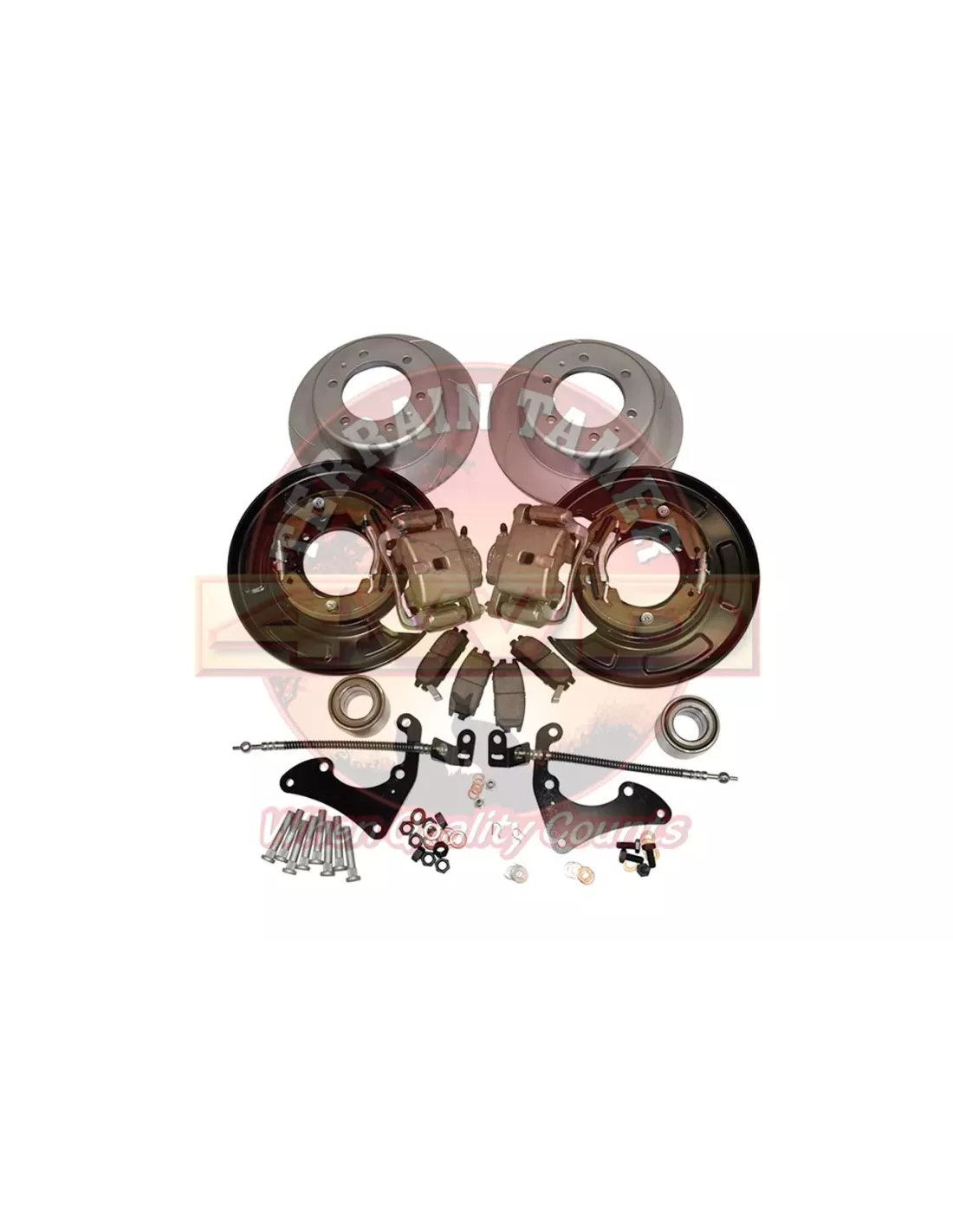 Kit conversion frein arrière tambour vers disque TT D23 Nava