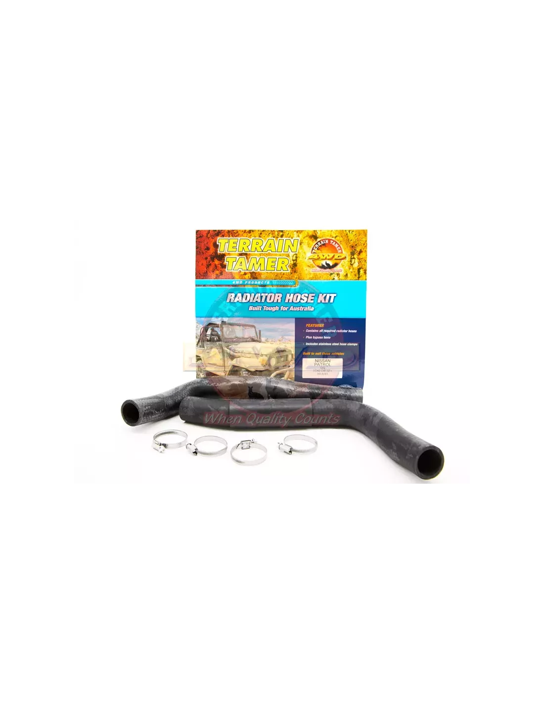 Kit durites radiateur TD42 Diesel 4.2L Non Turbo Terrain Tam