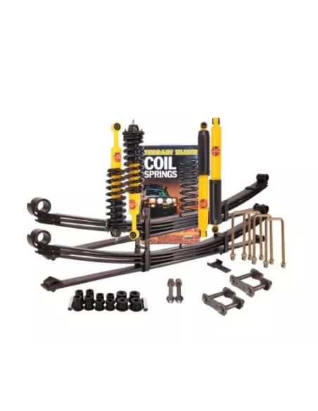 Kit suspension parabolique rehaussée GVM 3510KG Terrain Tame