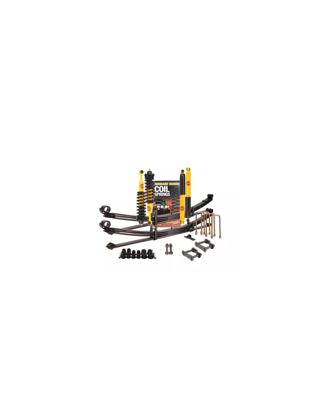Kit suspension parabolique rehaussée GVM 3510KG Terrain Tame