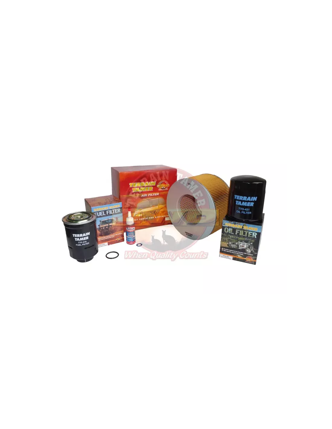 Kit filtre Terrain Tamer Toyota Hilux KZN165 8/97-