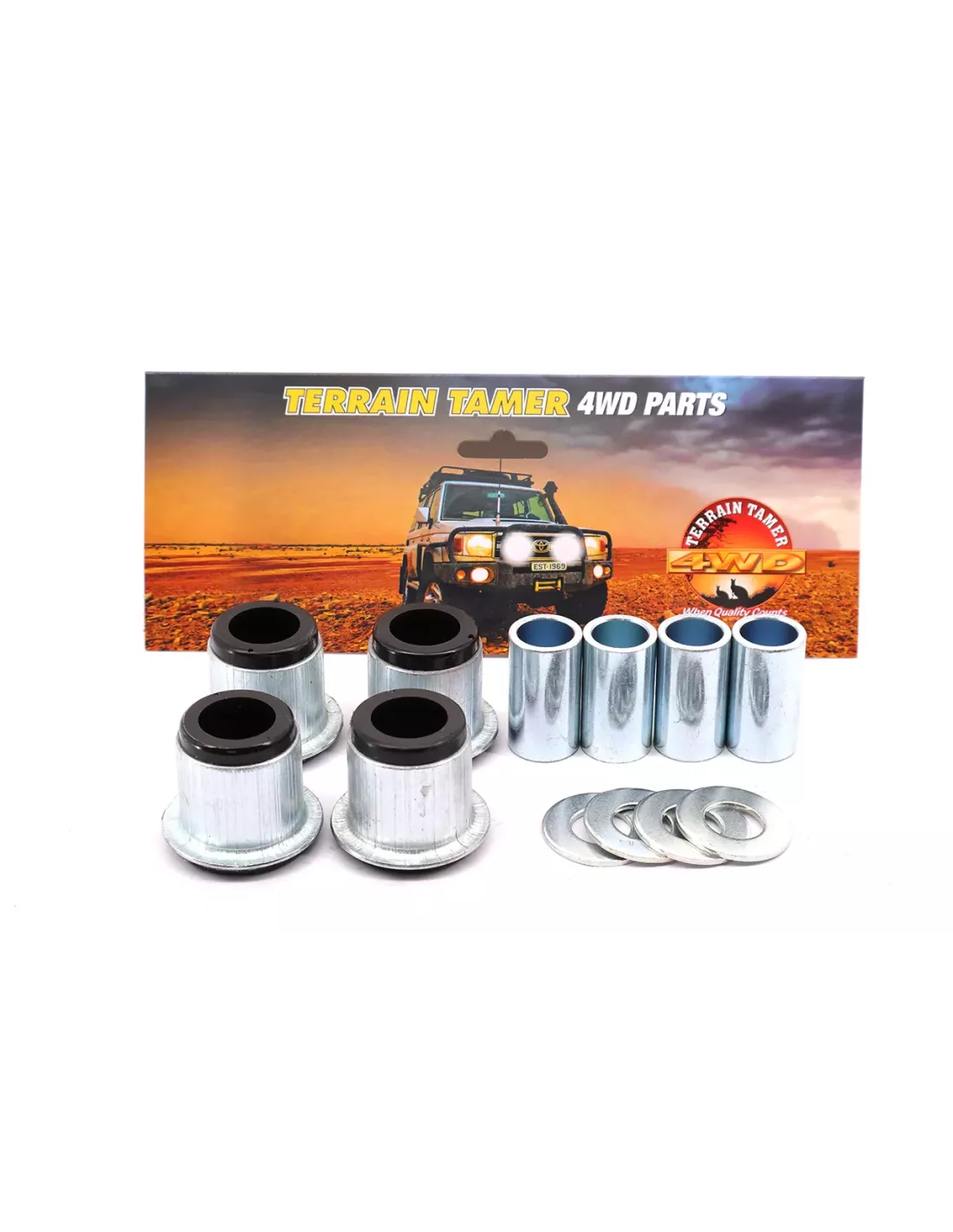 Bagues bras supérieur avant 4WD Terrain Tamer