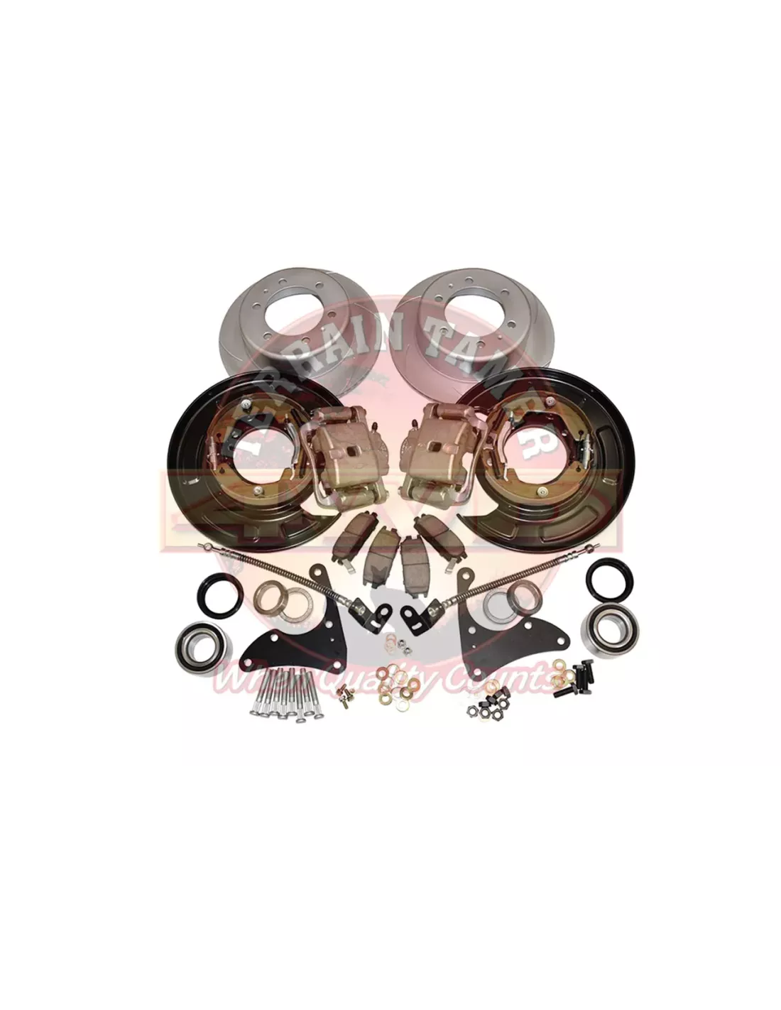 Kit conversion frein arrière disque TT KUN26 8/08-