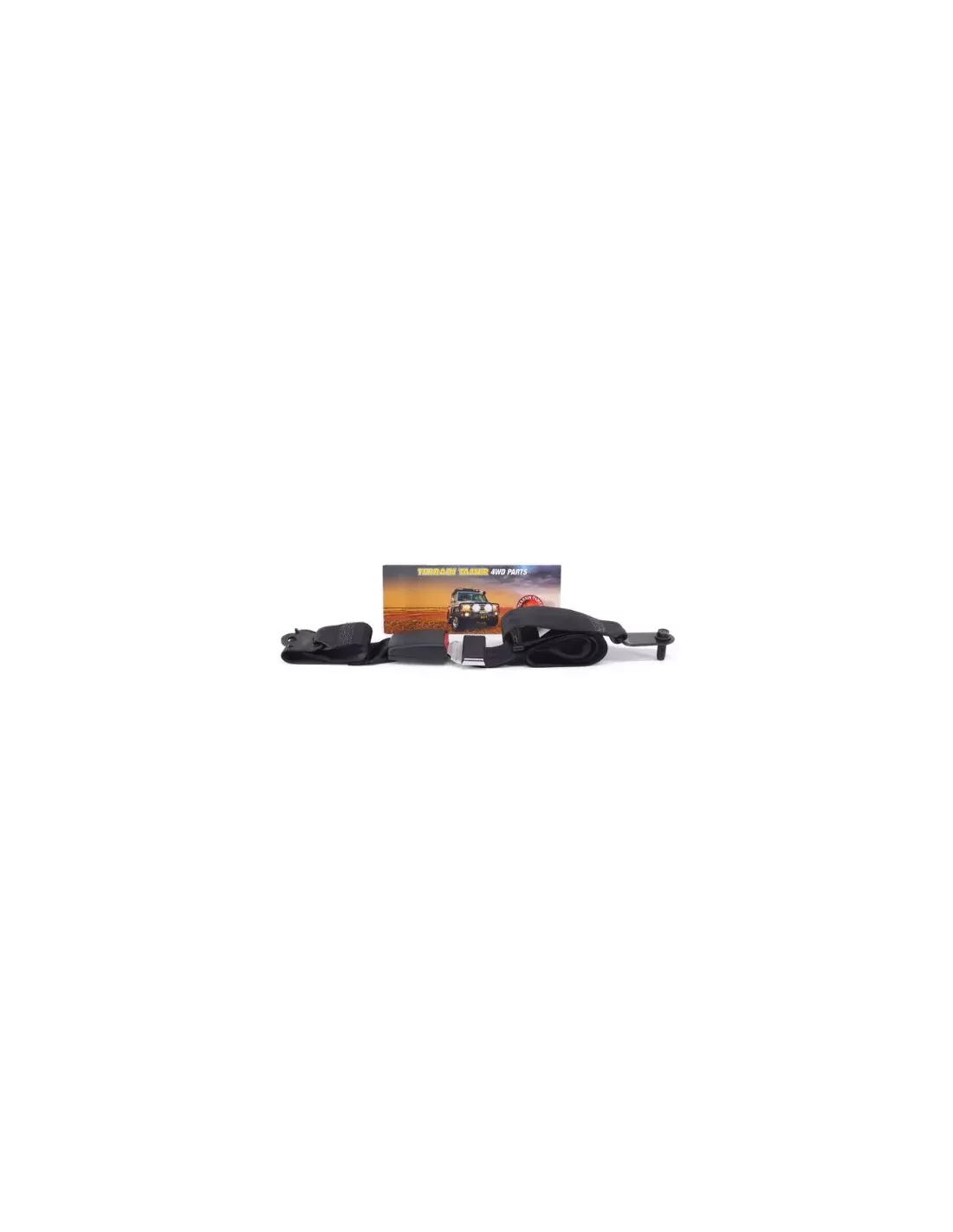 Ceinture d'assise type No.3 garniture noire siège arrière