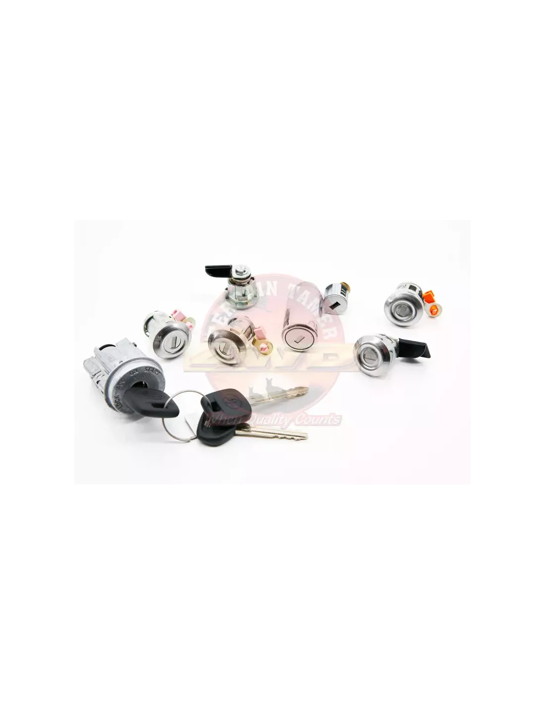 Kit serrure cylindre pour réservoir secondaire & boîte à gan