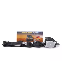 Ceinture 3 points arrière droite noire Terrain Tamer DCB