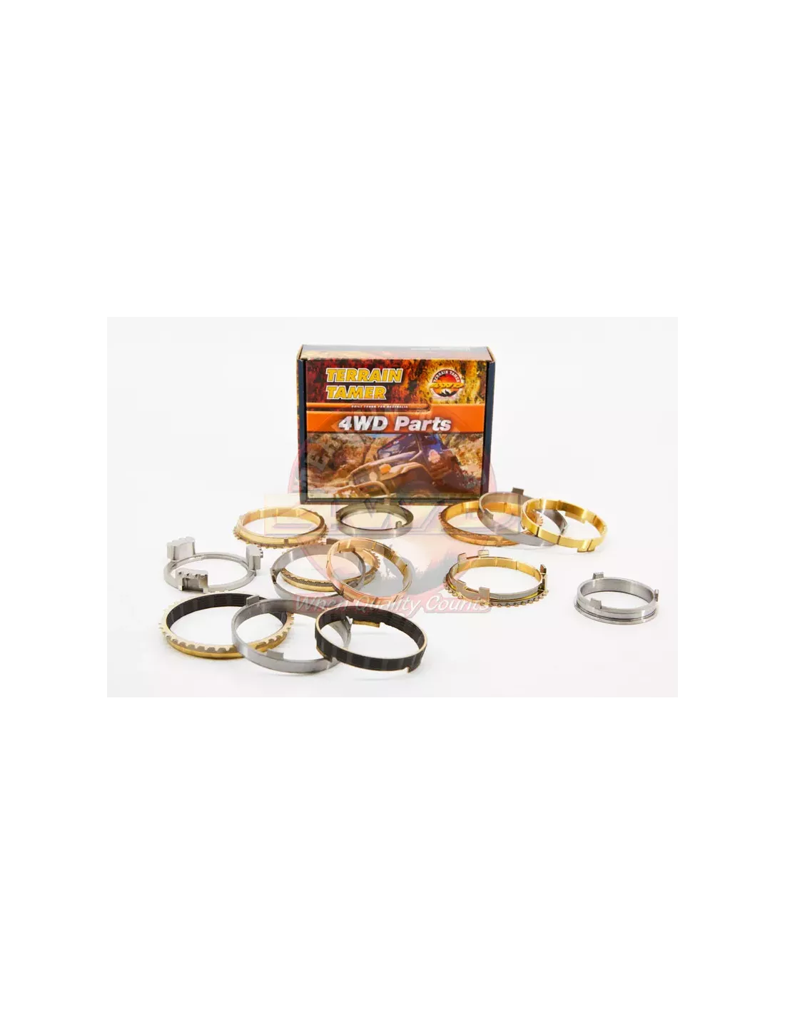 Kit synchro boîte 8 bagues Terrain Tamer