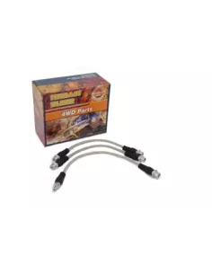 Kit durites de frein tressées Terrain Tamer suspension 2" 2