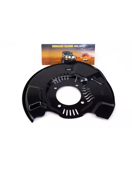 Couvercle protection poussière disque frein avant gauche Ter