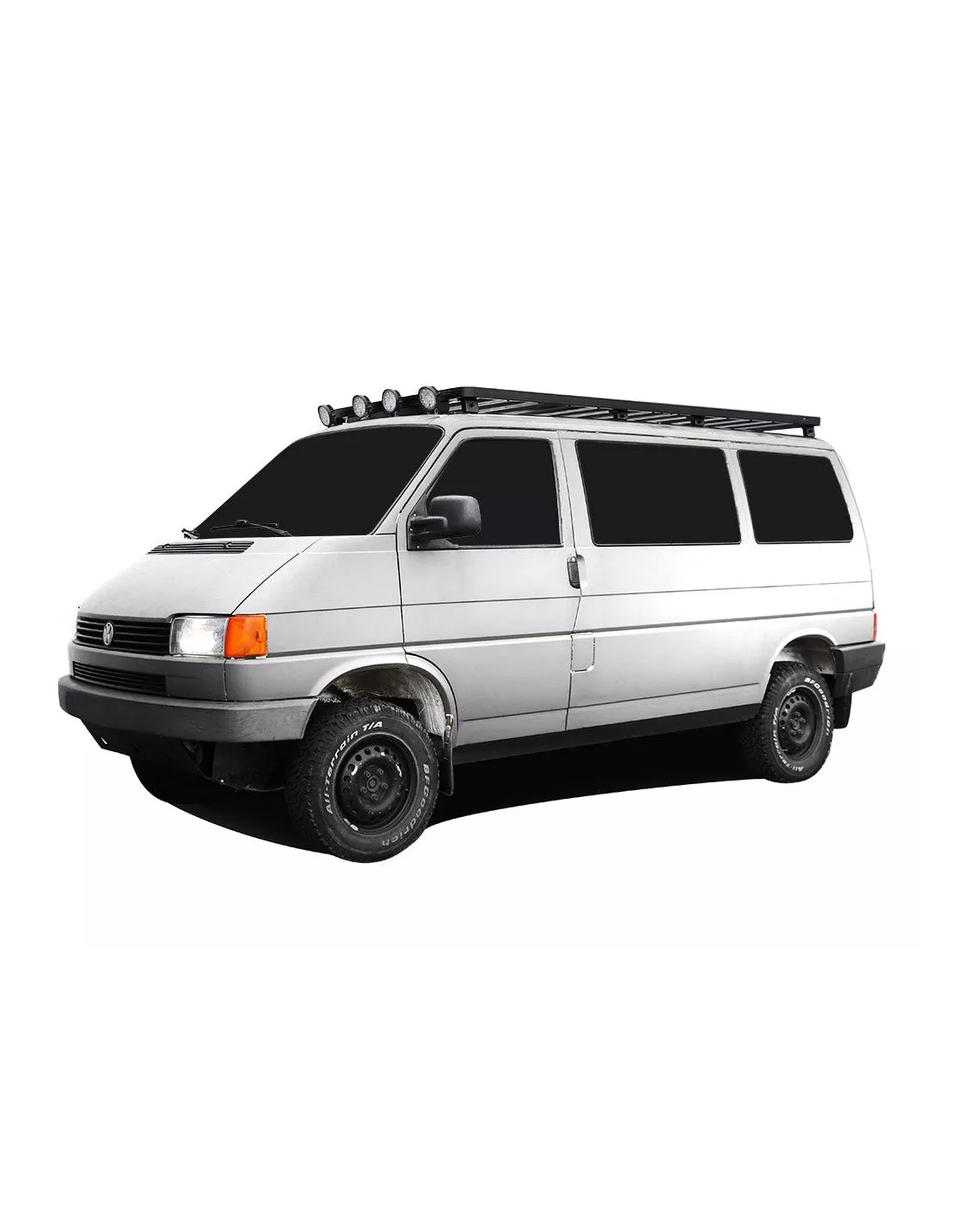 Kit de galerie de toit Slimline II pour une Volkswagen T4 Tr