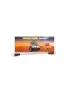 Flexible de frein tressé arrière central droit +50 mm Terrai