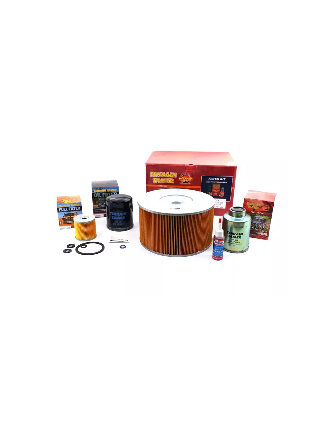Kit filtres carburant Terrain Tamer HDJ100 primaire et secon