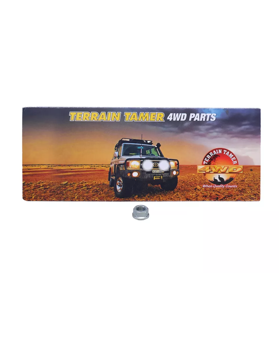 Plaque de fixation écrou Terrain Tamer 90179-10067