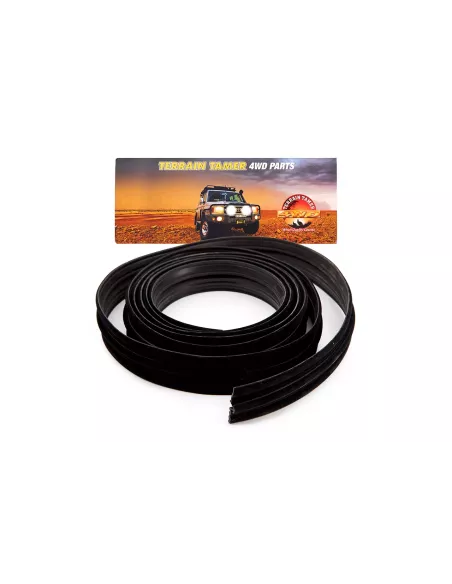 Vitre coulissante double floquée Terrain Tamer