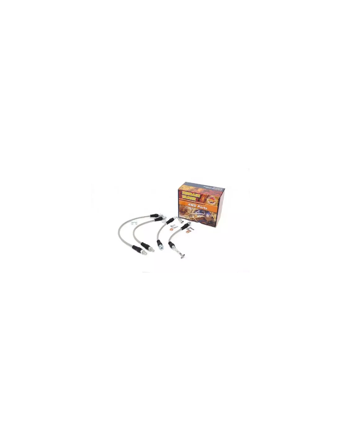 Kit durite frein tressée arrière 2" relevé Terrain Tamer