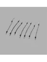 Kit durites frein tressées suspension 2" compatible ABS Terr