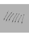 Kit durites frein tressées suspension 2" compatible ABS Terr