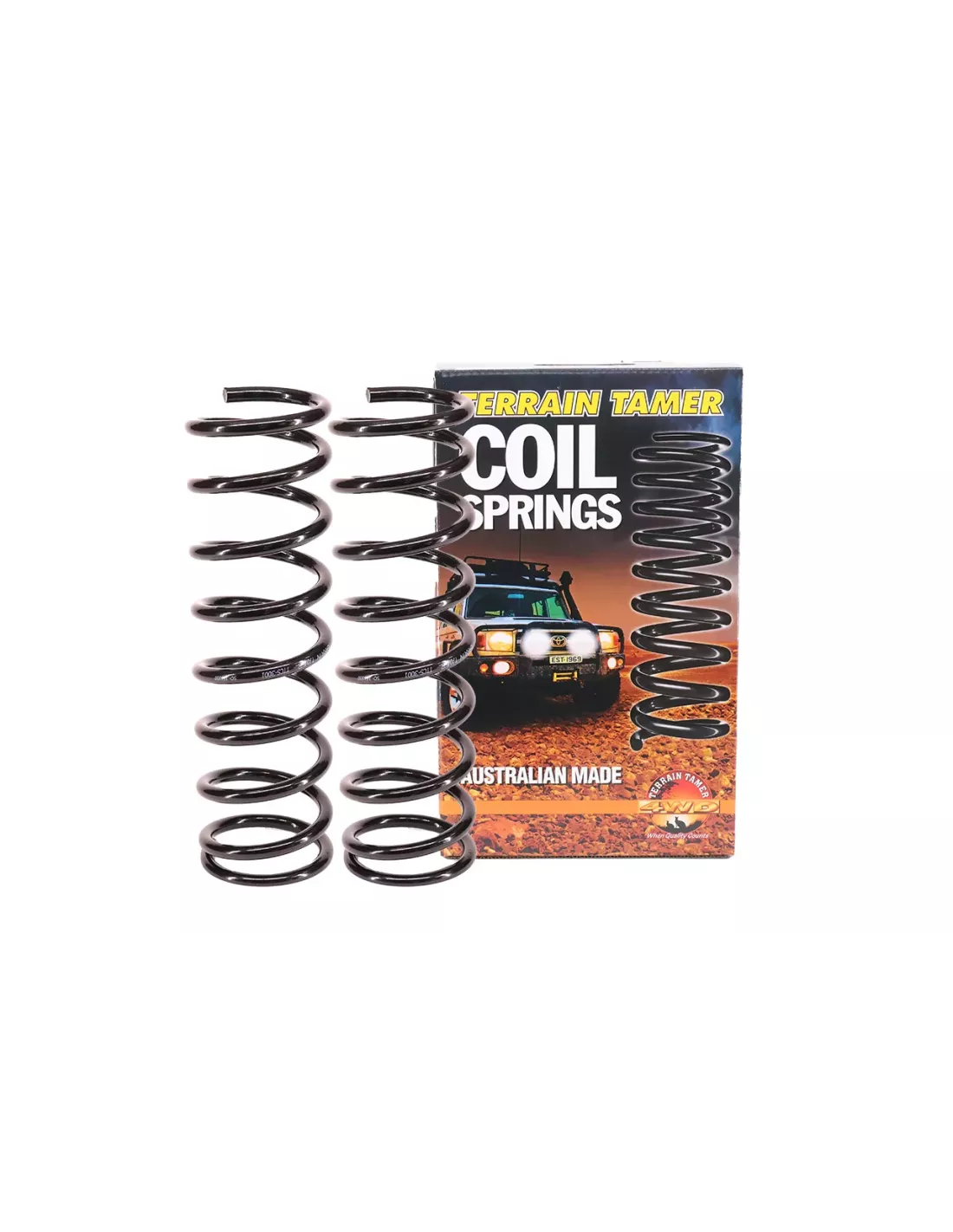 Ressorts hélicoïdaux avant surélevés 40MM 30KG Terrain Tamer
