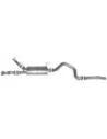 Kit Échappement Arrière HI FLOW DPF Acier Inox 409 Terrain T