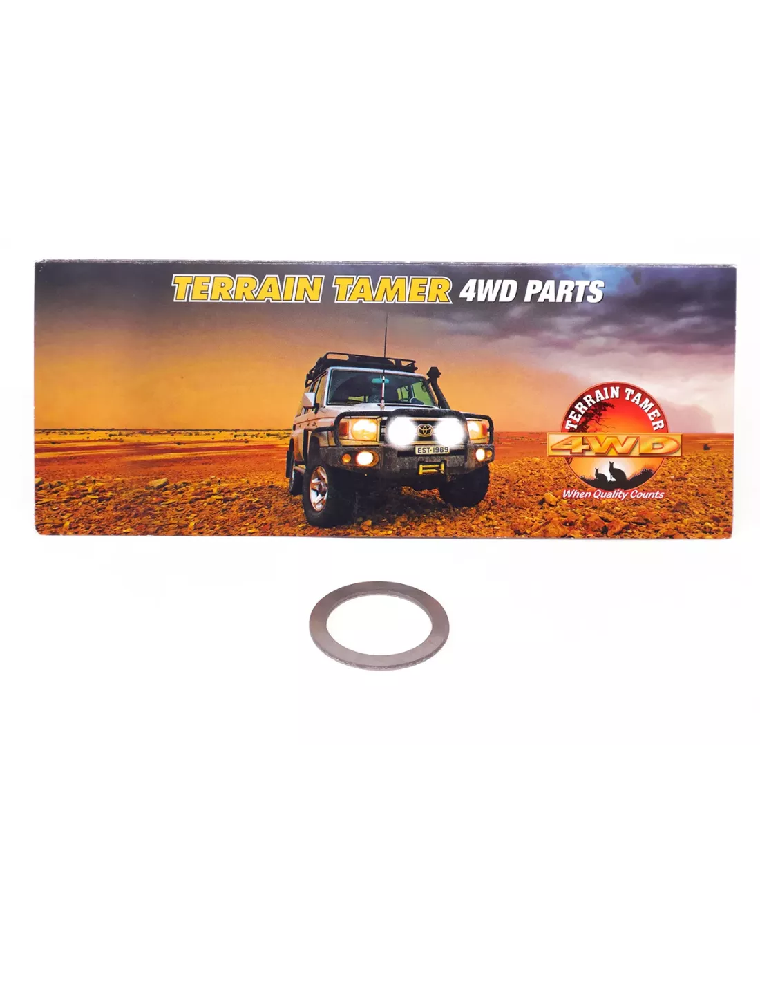 Rondelle calage pignon 1,97 mm Terrain Tamer