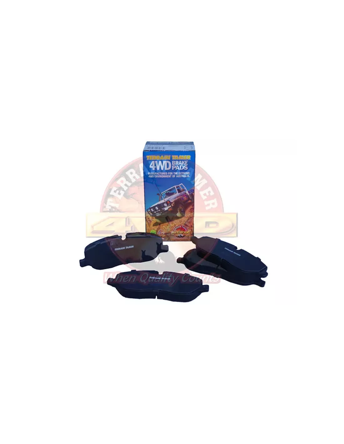 Plaquettes de frein avant Terrain Tamer TDV6 2.7 V8 4.4