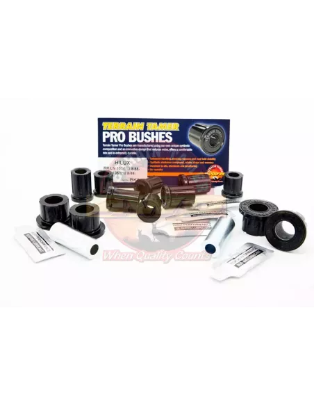 Kit silentbloc chaîne Pro Bush synthétique Terrain Tamer BK9