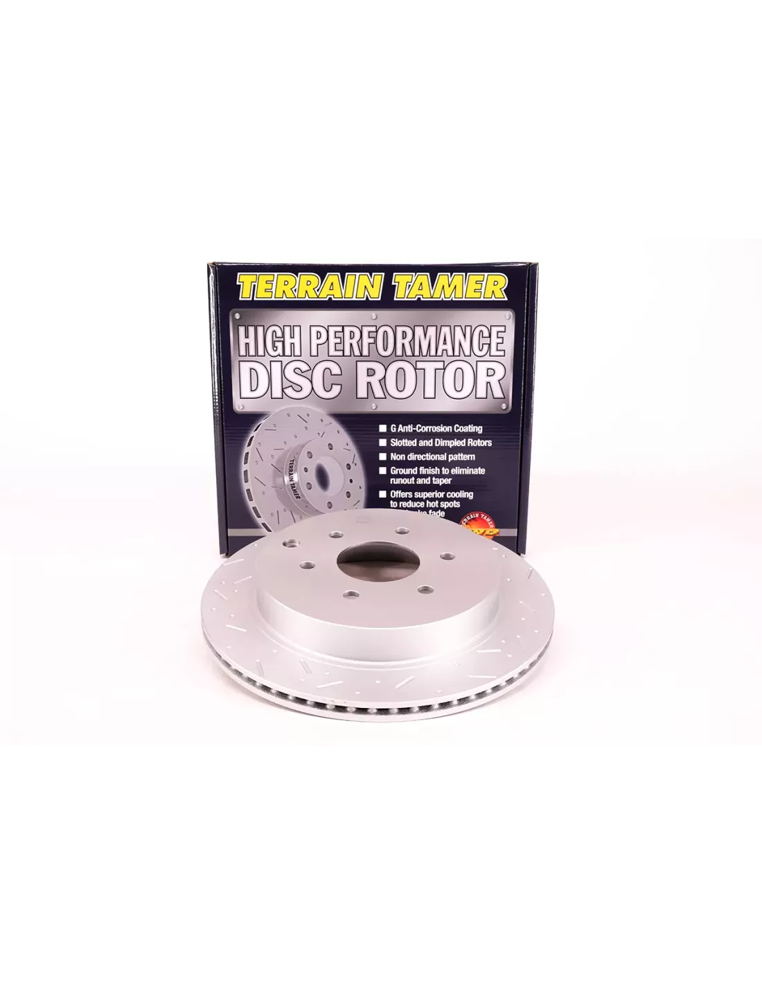 Disque frein arrière rainuré Terrain Tamer