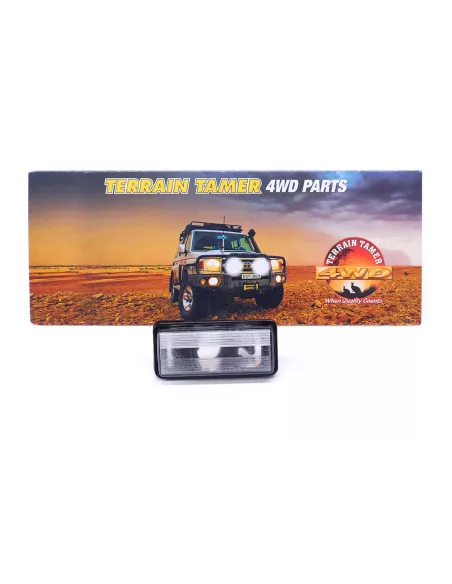 Verre de lampe plaque immatriculation porte-roue Terrain Tam