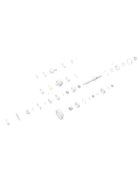 Circlip moyeu embrayage boîte transfert T 2.80 Mark E