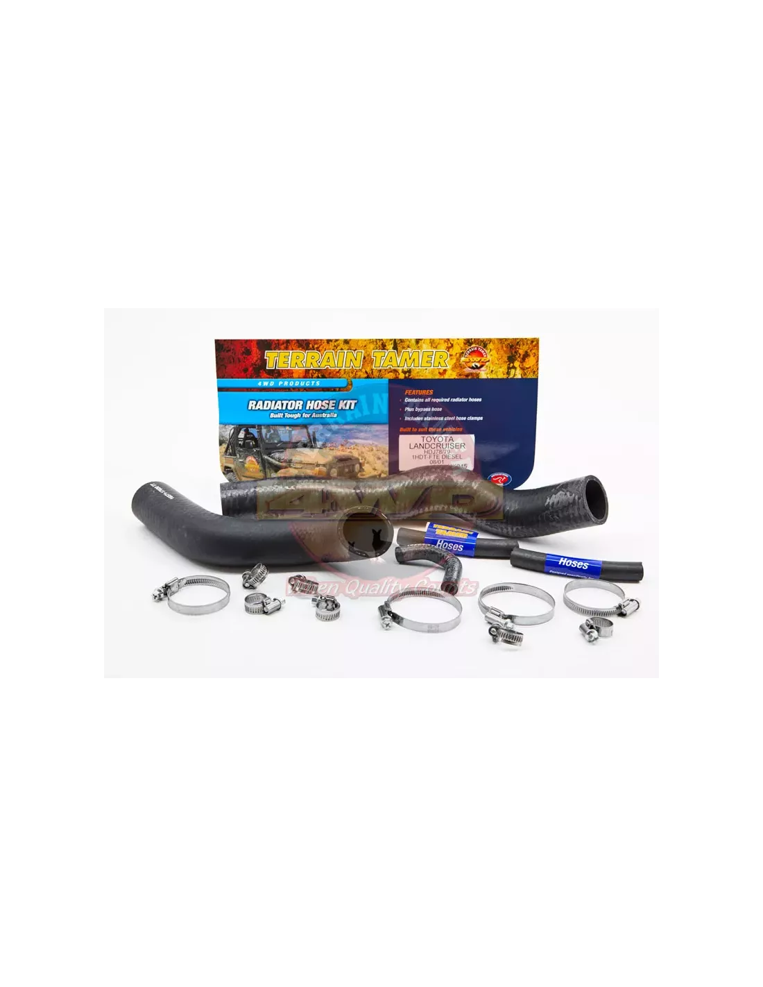 Kit durites radiateur supérieur, inférieur & turbo Terrain T