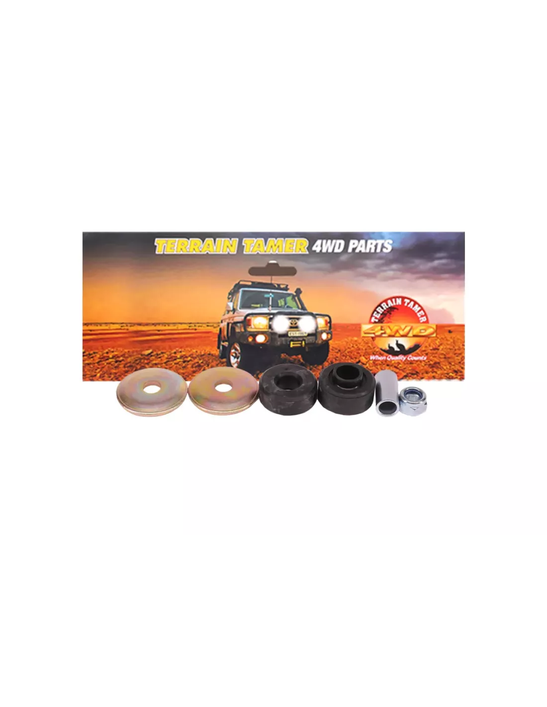Kit bagues supérieures amortisseur Terrain Tamer S-1210