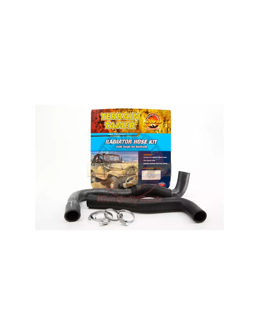 Kit durites radiateur TD42 TD42T 4.2L Diesel sans intercoole