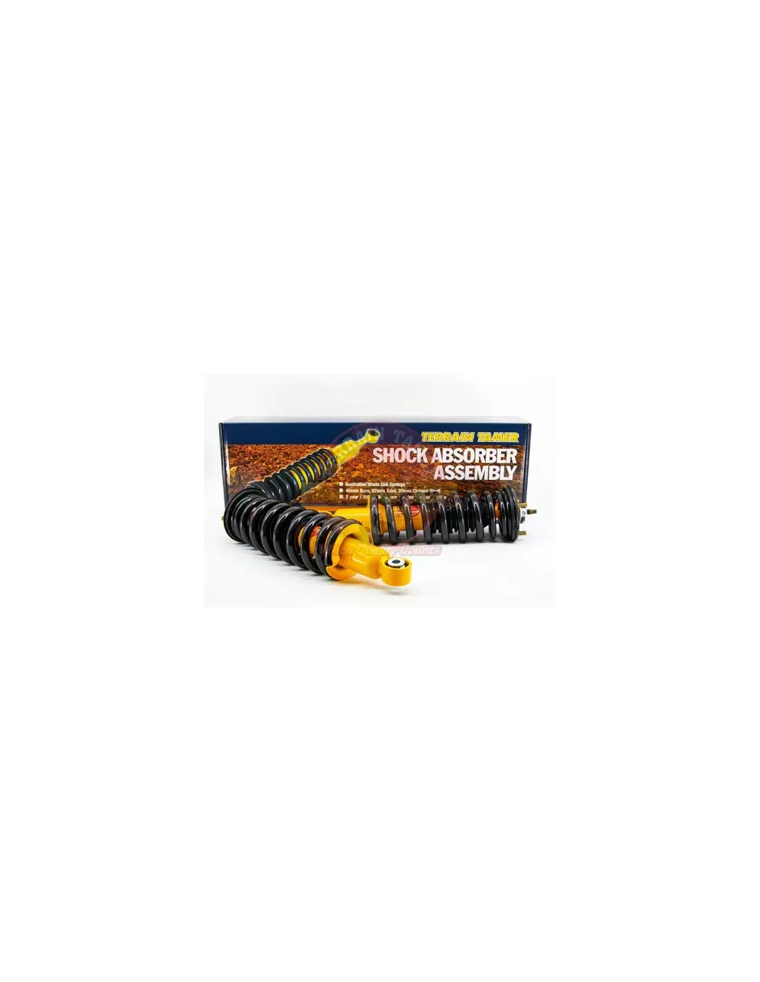 Amortisseur ressort 30 mm relevé 50 kg roulement Terrain Tam