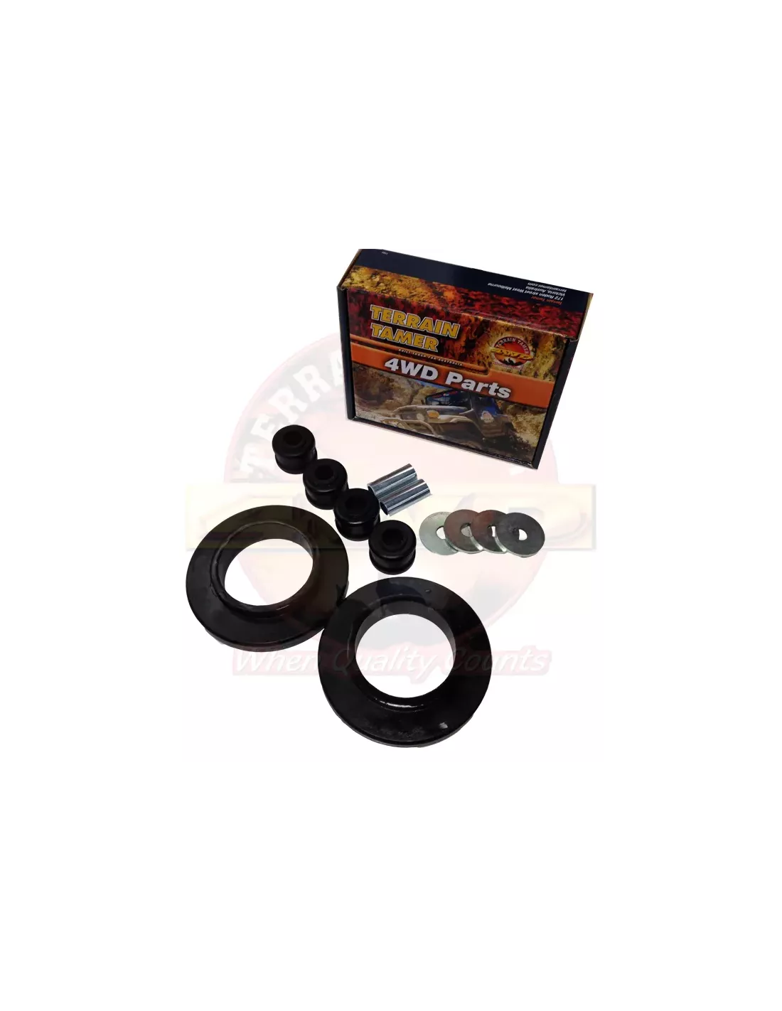 Kit silentbloc fixation amortisseur polyuréthane Terrain Tam