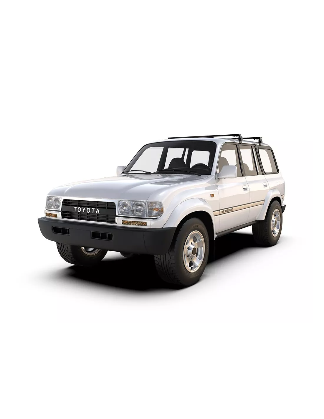 Kit de barres de toit pour une Toyota Land Cruiser 80 / Mont