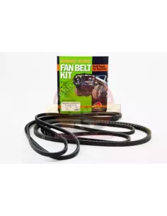 Kit courroie ventilateur DA & clim 4JB1T 2.8L Diesel 97- Ter 2