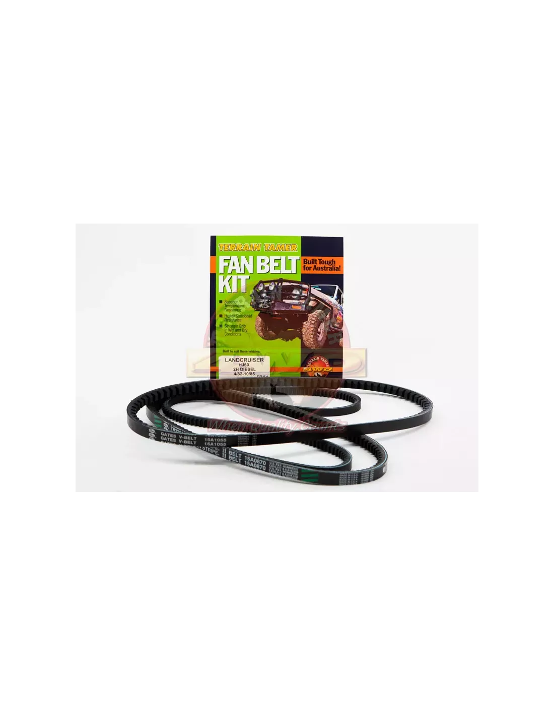 Kit courroies ventilateur, direction assistée & climatisatio