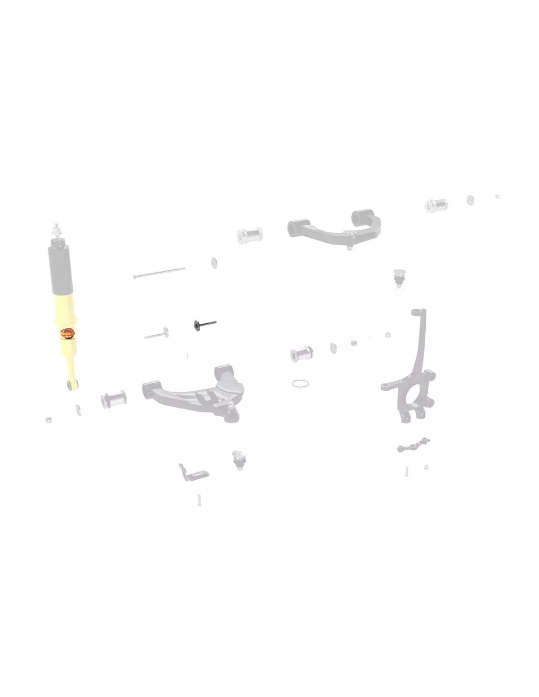 Boulon réglage carrossage arrière bras Terrain Tamer